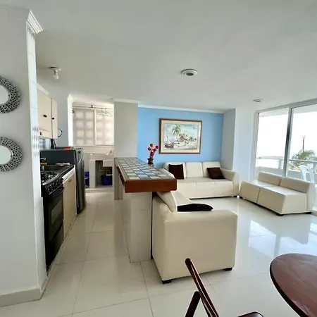 Vista Al Mar Espacioso Siete Personas Apartamento Cartagena